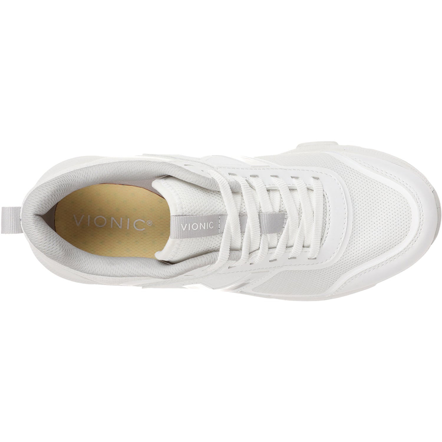 Vionic Walk Strider Women's Shoes White Mesh