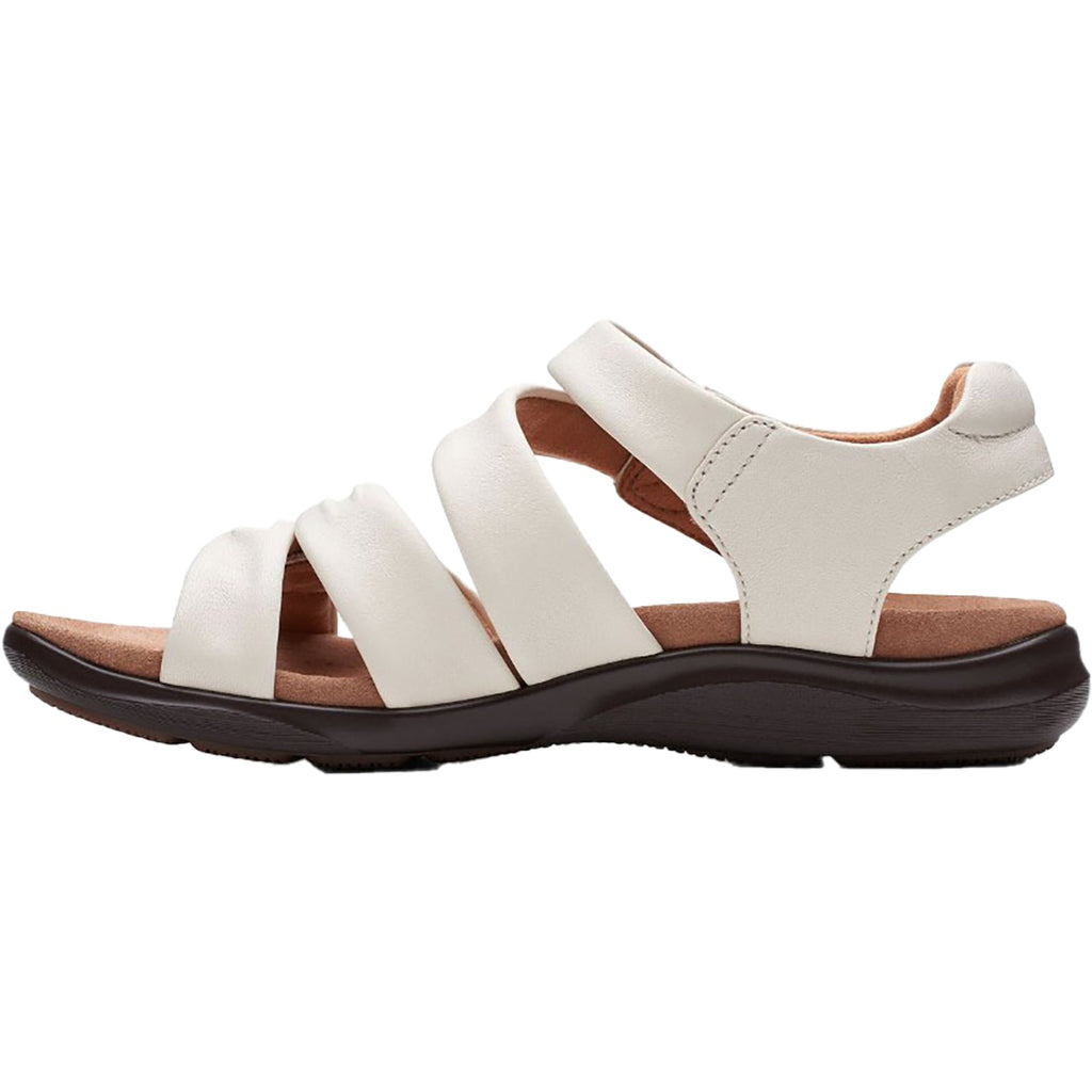 Clarks Kitly Ave Women's Sandals White Leather