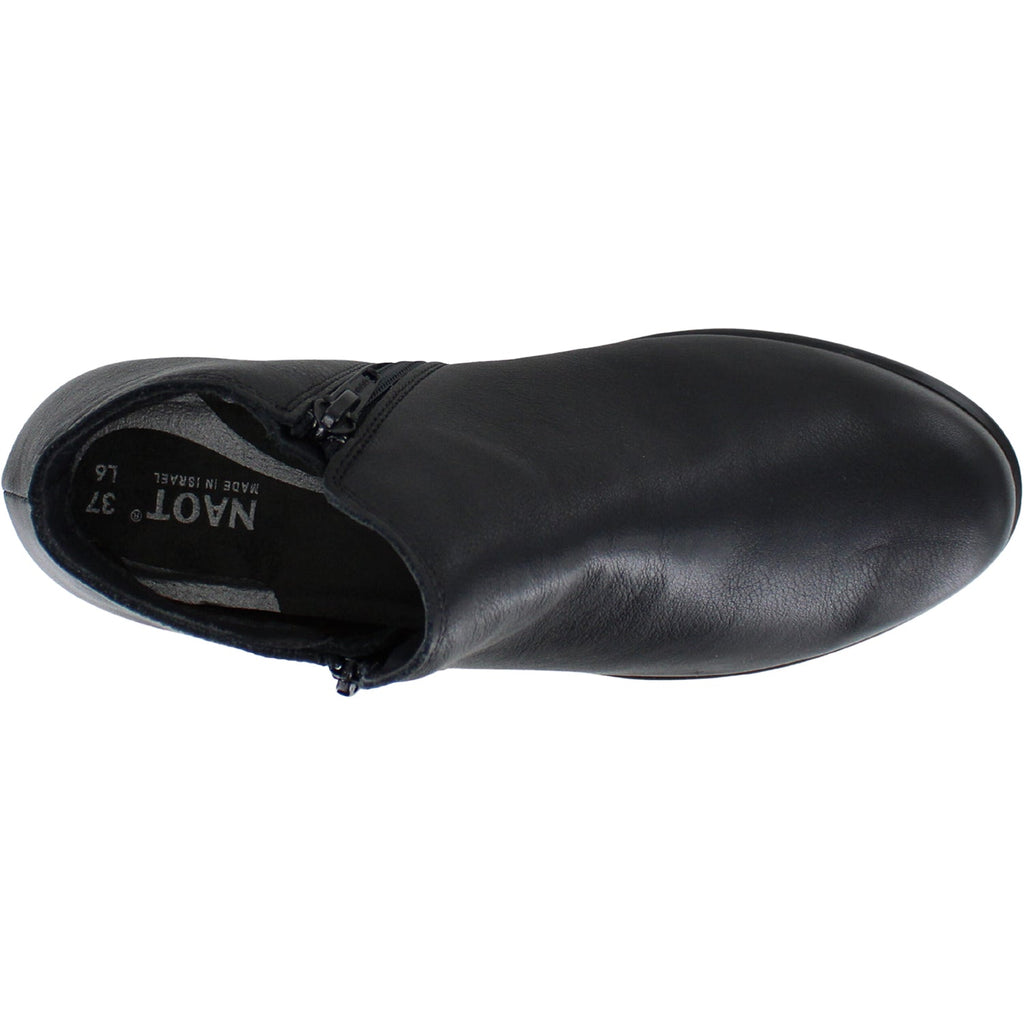 Naot Helm Water Resistant Women's Booties Water Resistant Black Leather