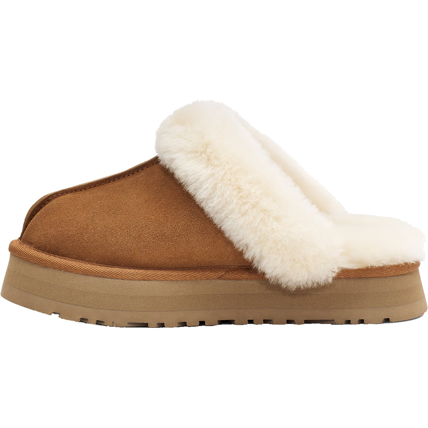 UGG Disquette Women's Slippers Chestnut Sheepskin