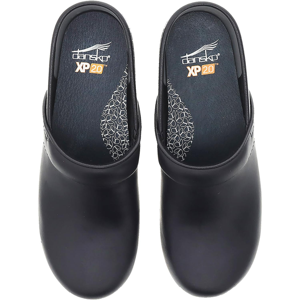 Dansko XP 20 Waterproof Women's Waterproof Clogs Black Pull Up Leather