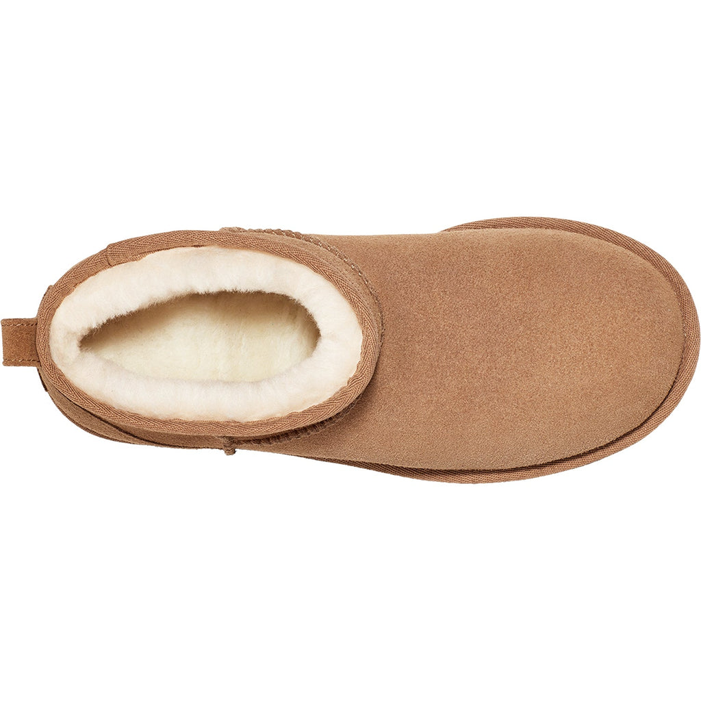 UGG Classic Ultra Mini Platform Women's Boots Chestnut Suede