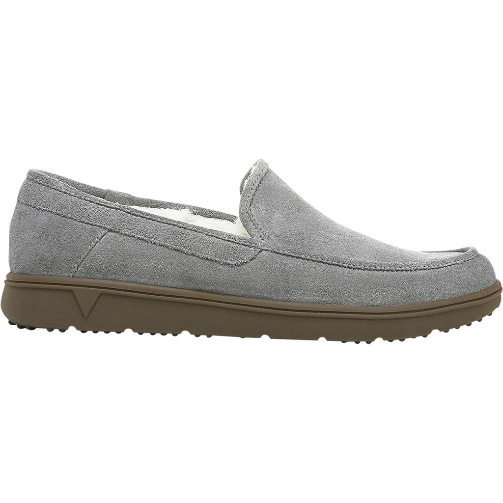 Vionic Gustavo Men's Slippers Charcoal Suede