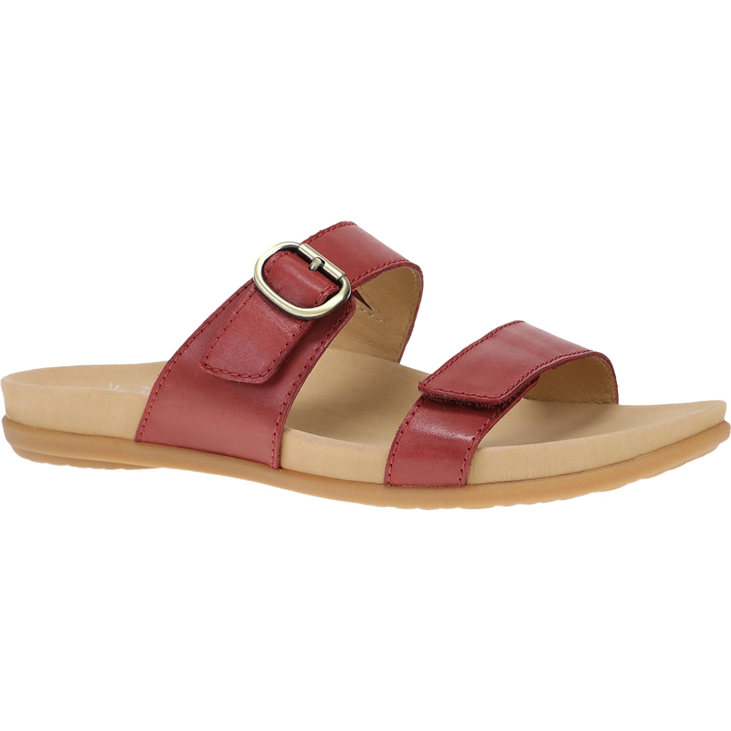 Dansko Justine Calf Women's Slide Sandals Cayenne