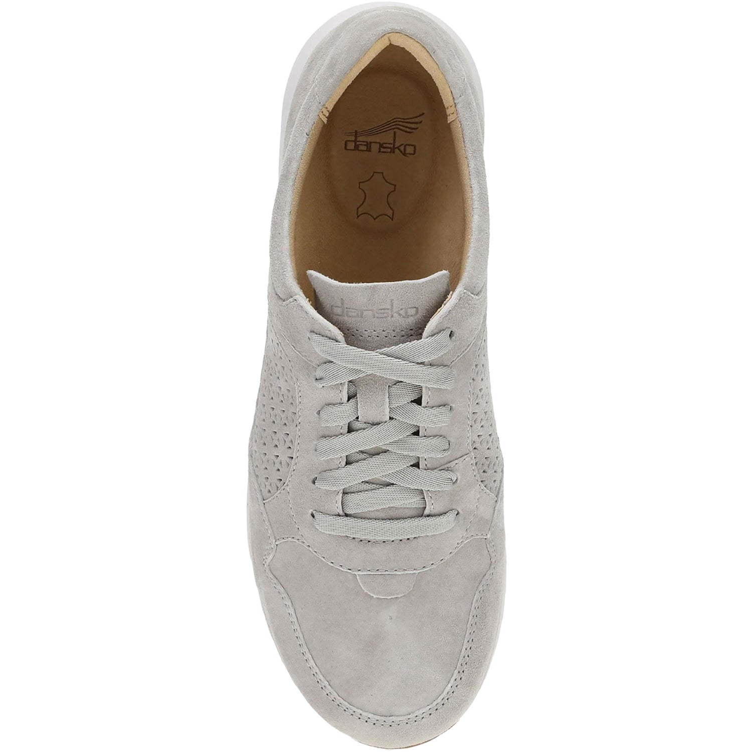 Dansko Catie Women's Sporty Lace Up Shoes Grey Suede