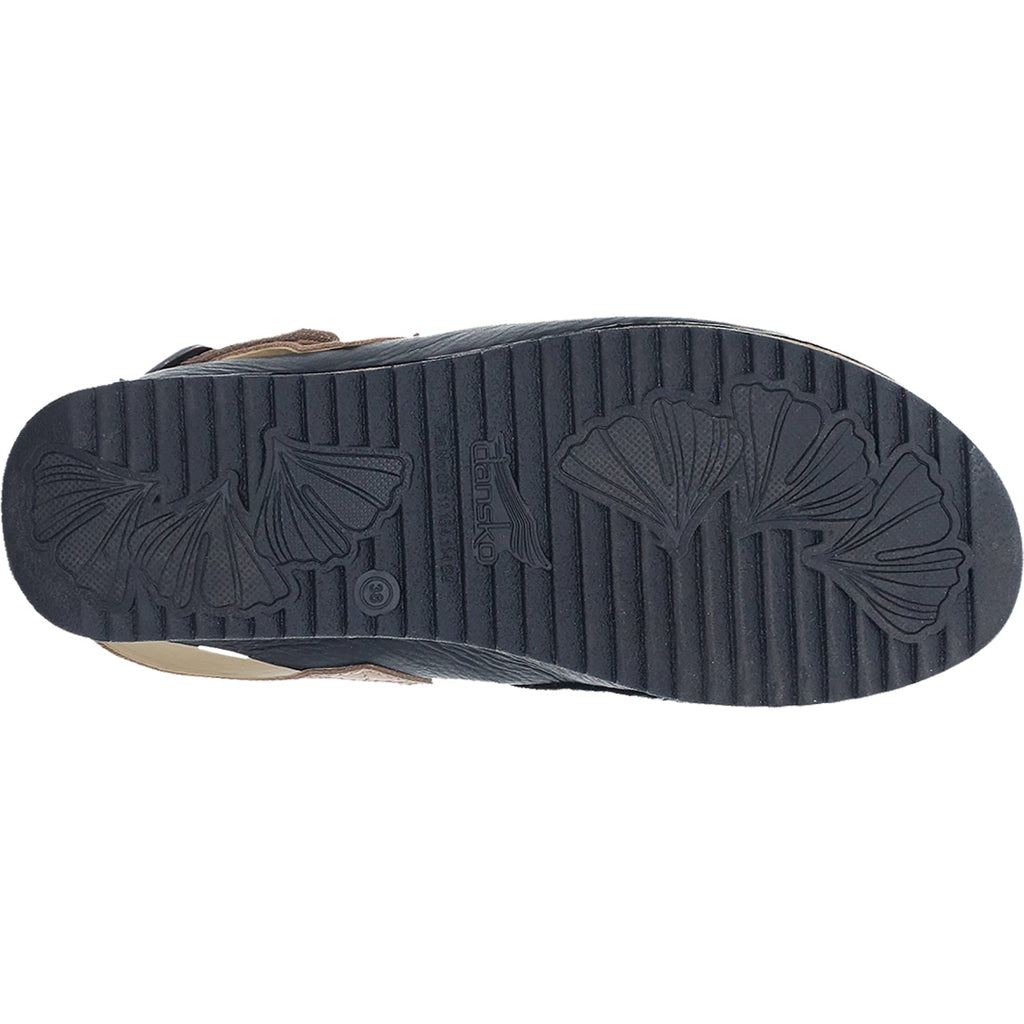 Dansko Merrin Women's Sling Back Clogs Black Leather