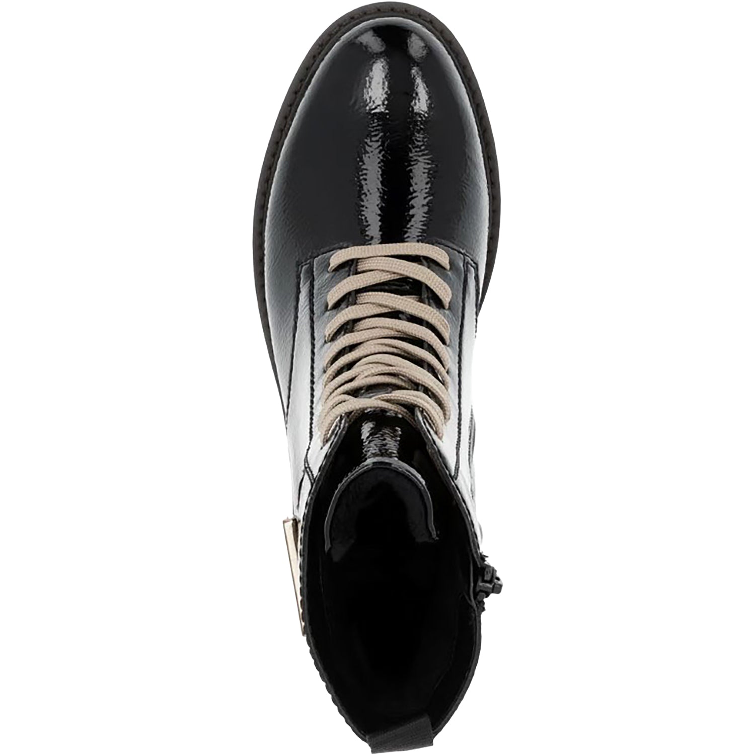 Remonte D8663-00 Women's Boots Black Crashlack Patent Leather