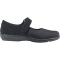 Aetrex Helen Women's Mary Janes Black Stretch Fabric