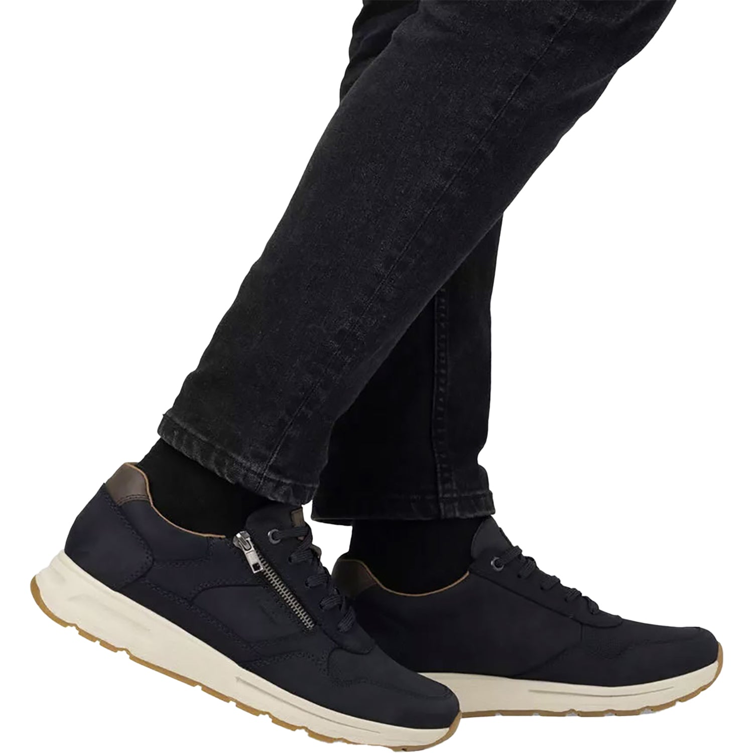 Rieker B0701-15 Men's Sneakers Pazifik/Navy/Lake Leather
