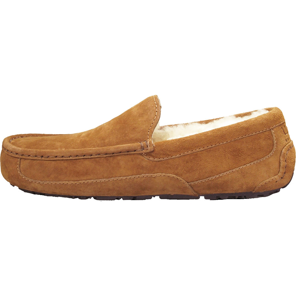 UGG Ascot Men's Ascot Suede Slippers Chestnut Suede