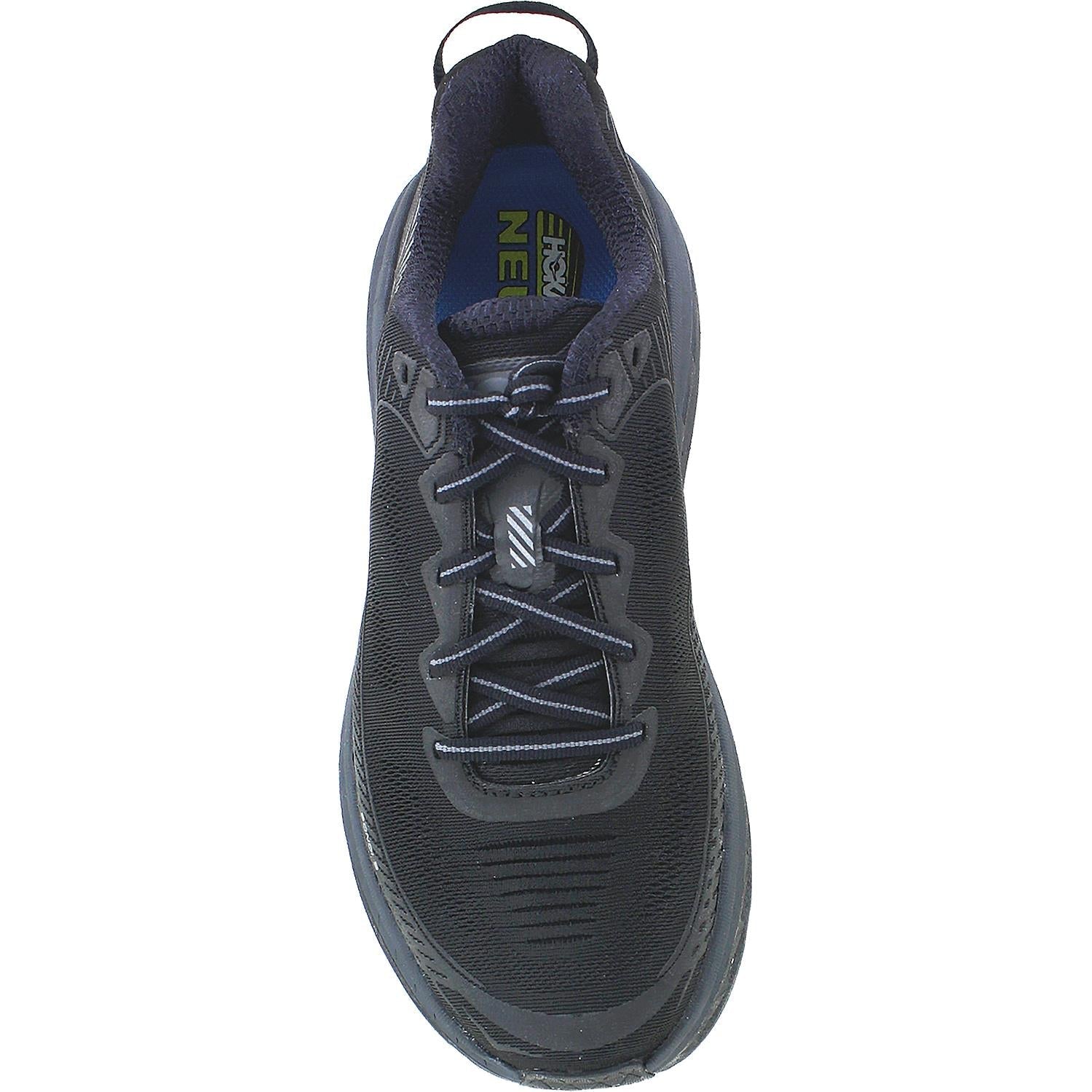 Hoka Bondi 5 (Neutral Support) Men's Neutral Support Shoes Black/Anthracite Mesh