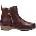 Pikolinos Granada W0W-8988 Women's Ankle Boots Caoba Leather