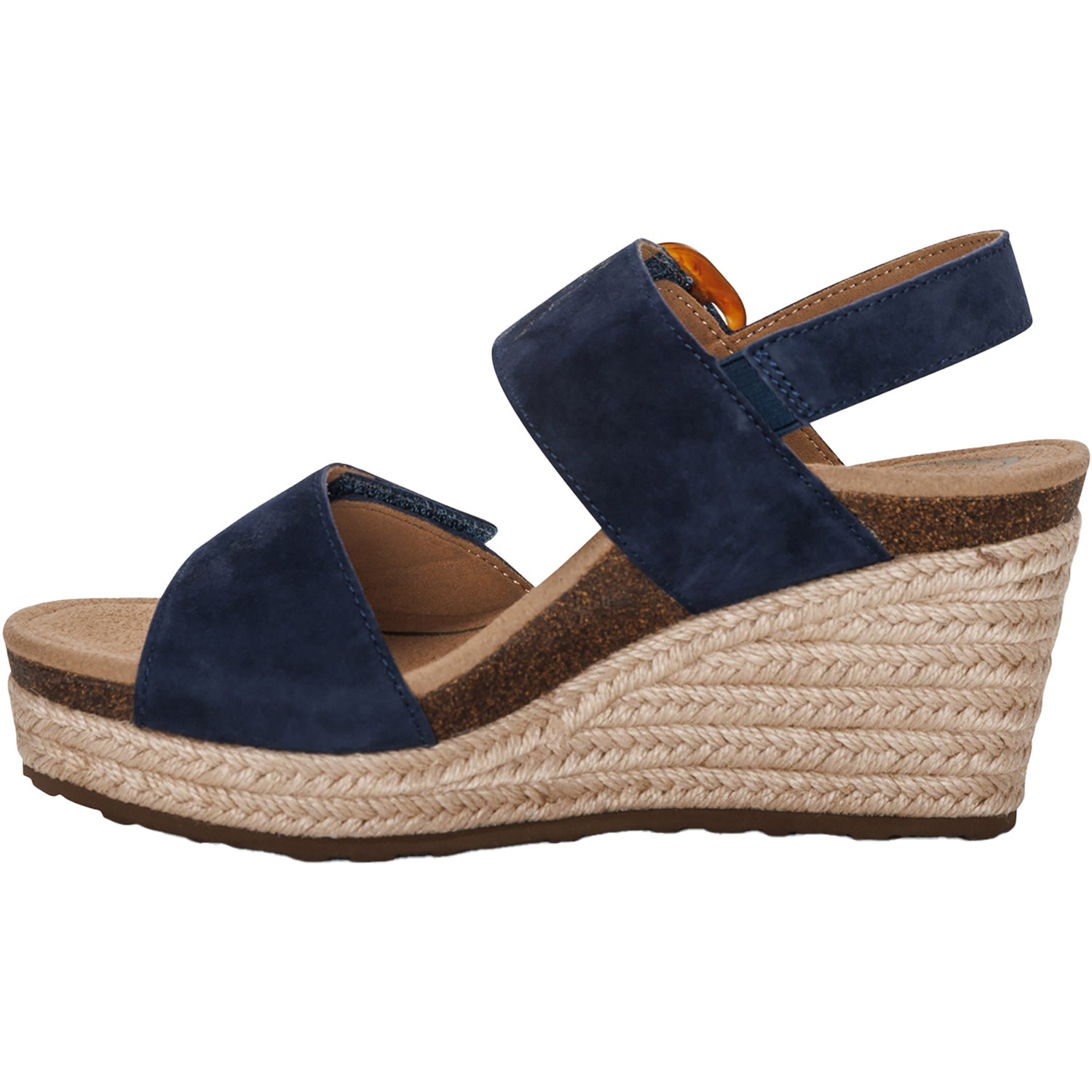 Aetrex Ashley Women's Sandals Navy Leather