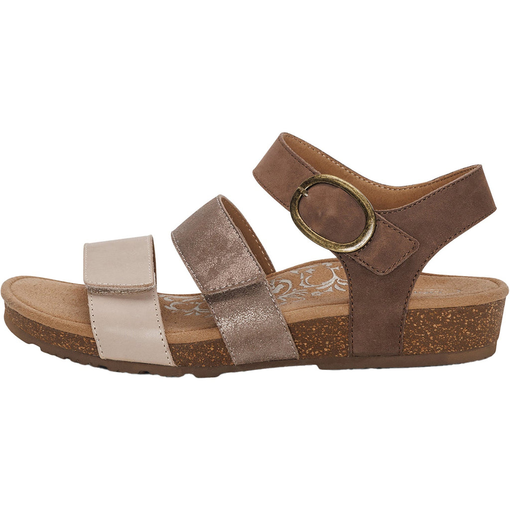 Aetrex Lilly Women's Sandals Taupe Multi