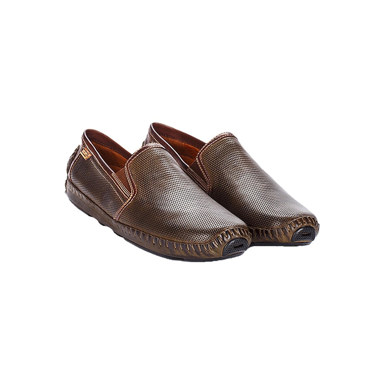 Pikolinos Jerez 09Z-3090 Men's Slip Ons Seaweed Leather