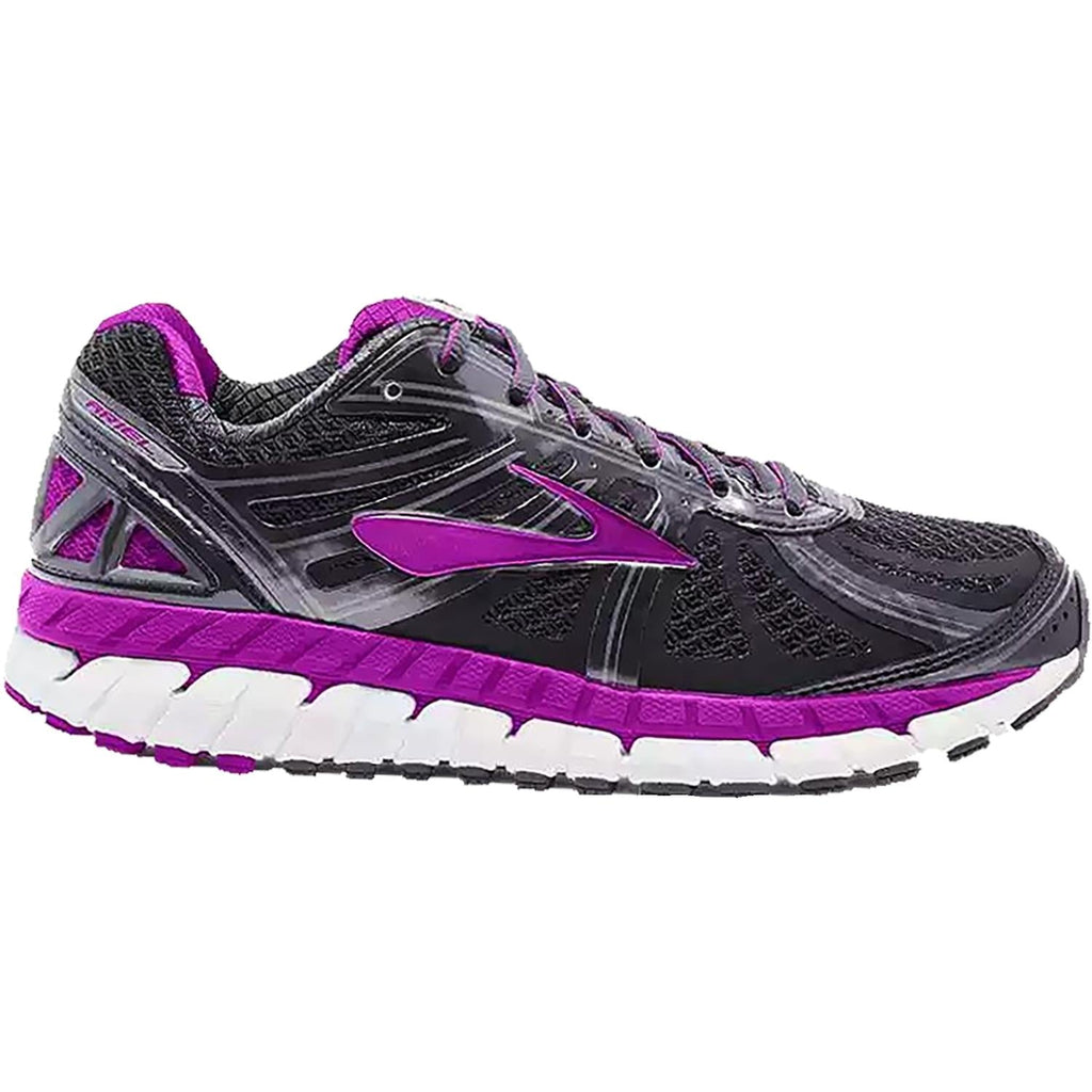 Brooks Ariel 16 Women's Running Shoes Anthracite/Purple Cactus Flower Mesh