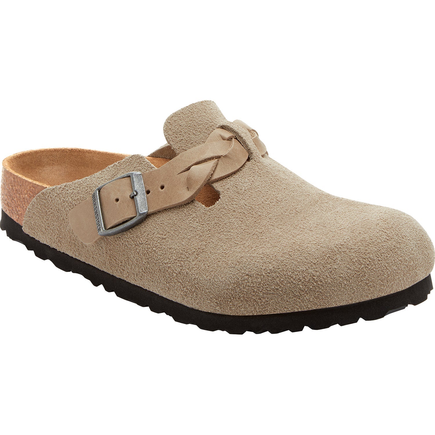 Birkenstock Boston Braid /Oiled Women's Clogs Taupe