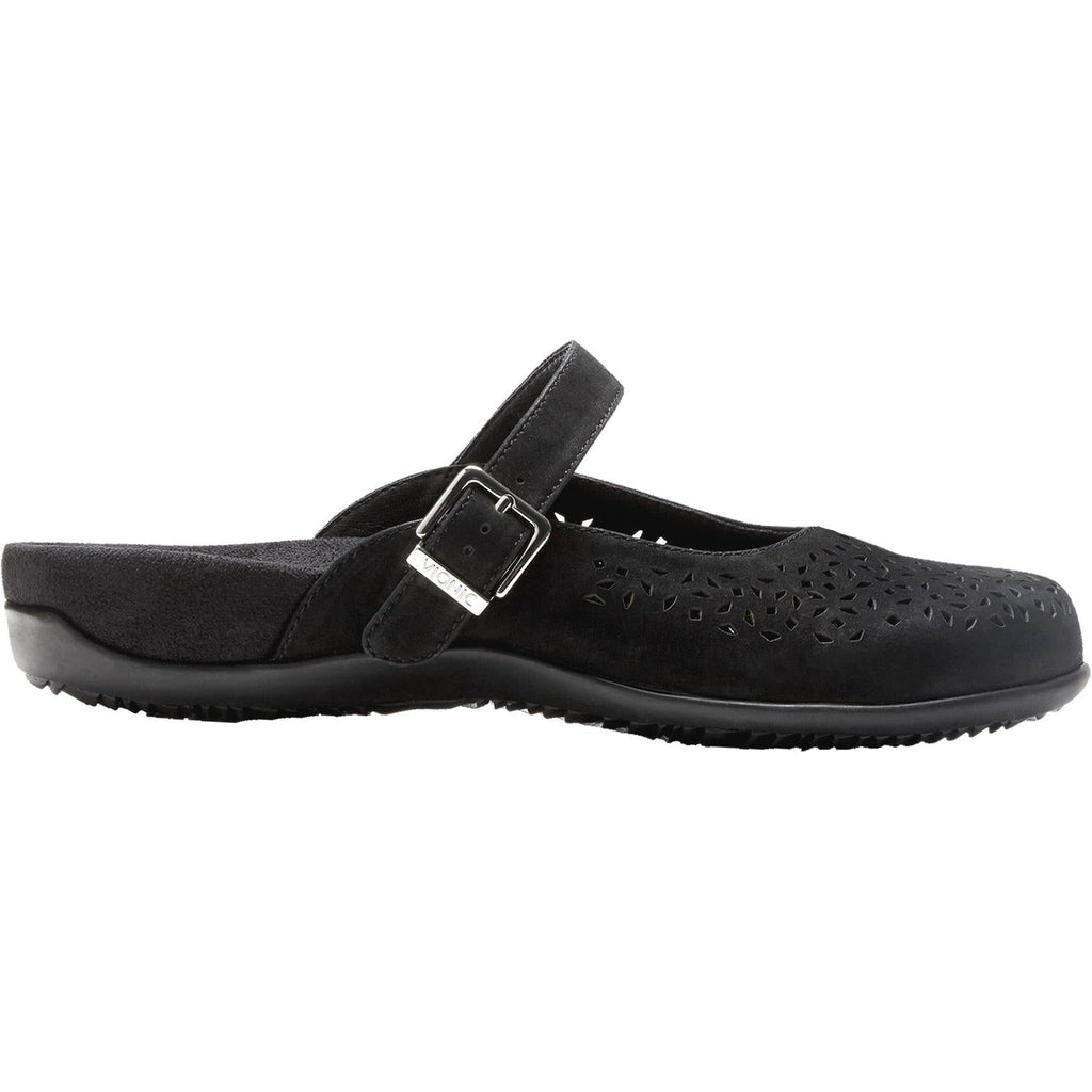 Vionic Lidia Women's Slip On Mules Black Suede