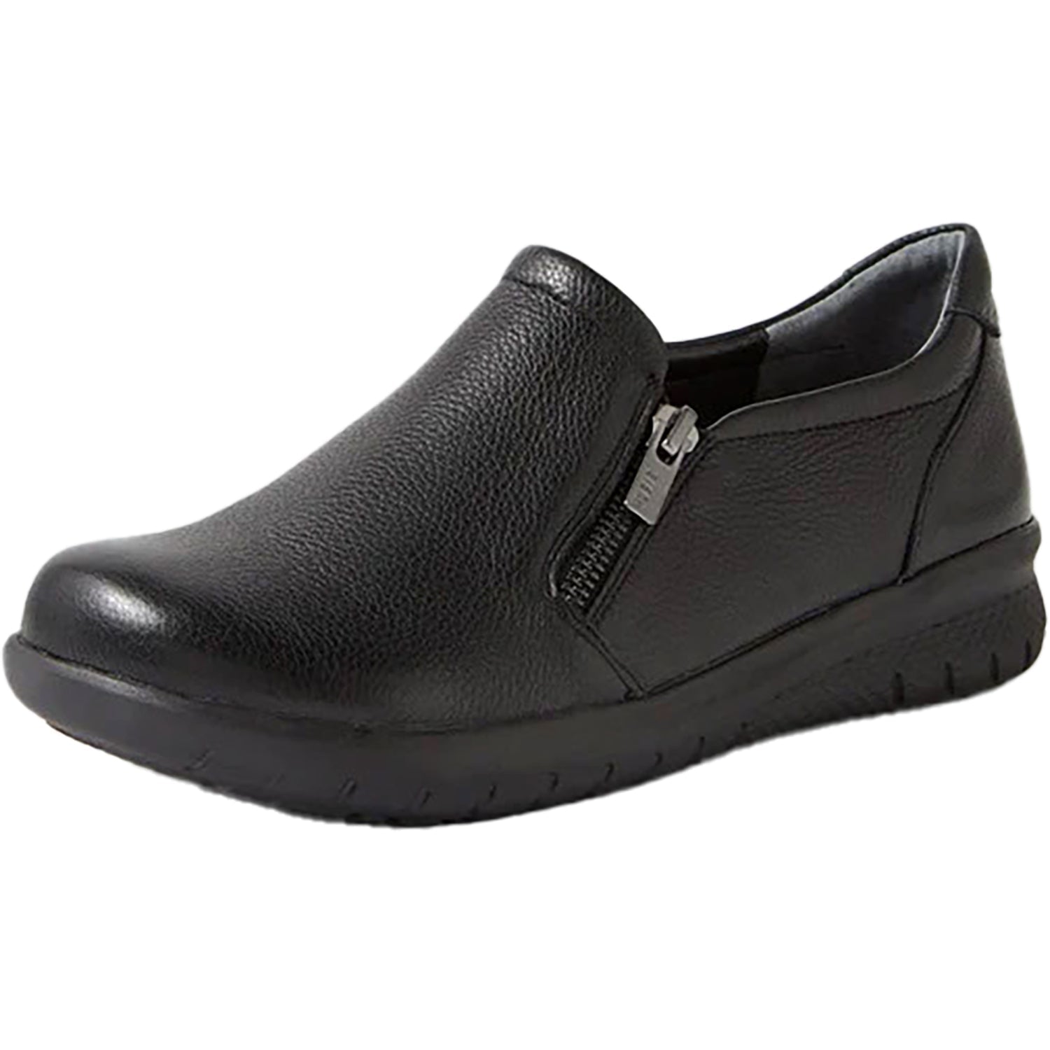Ziera Senan Tumble Women's Slip Ons Black