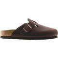Birkenstock Boston Soft Footbed Unisex Clogs Habana Oiled Leather