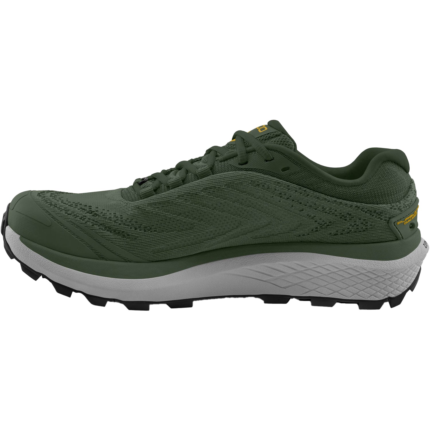 Topo Pursuit 2 Men's Trail Shoes Green/Orange Mesh
