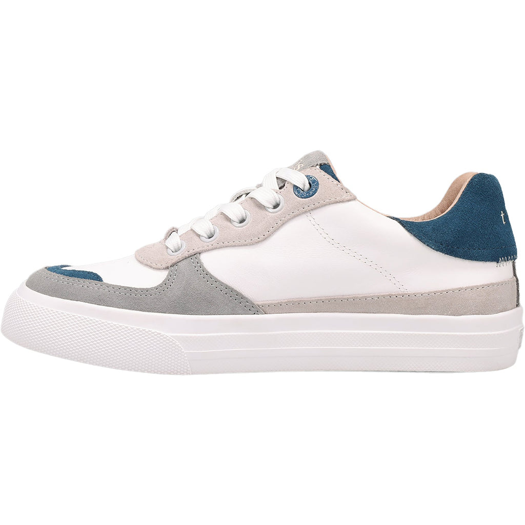 Taos Pop Soul Women's Sporty Lace Up Shoes Grey/Petrol Blue