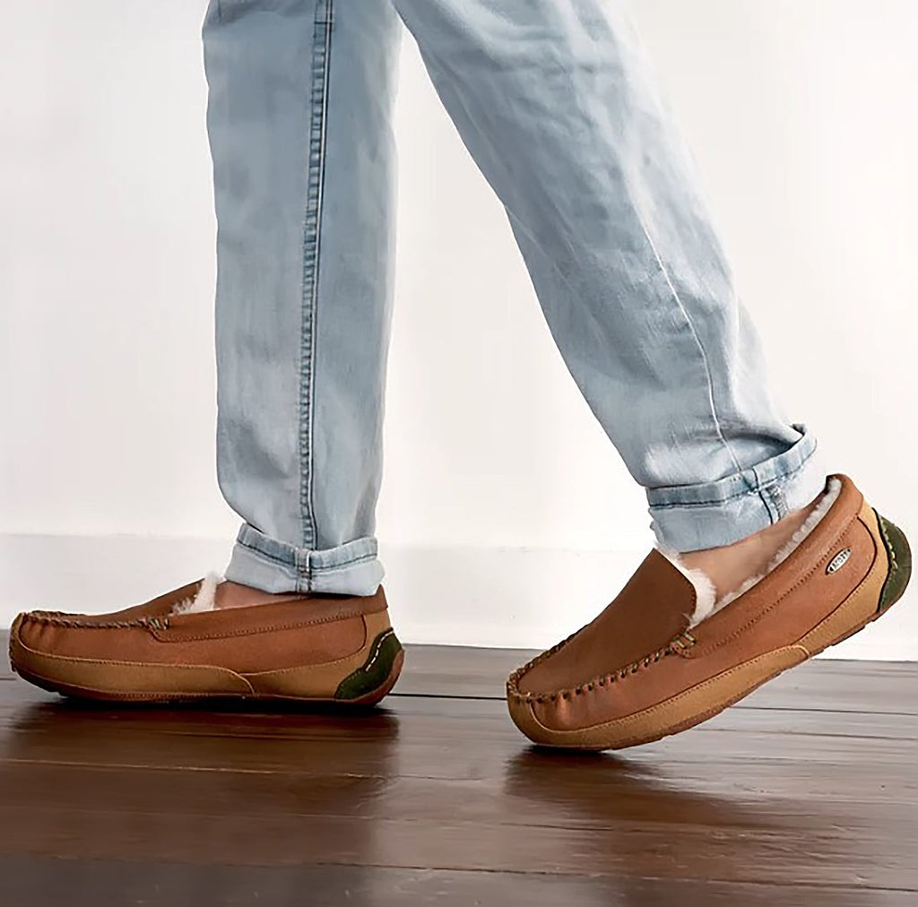 Acorn Hamilton Men's Slippers Buckskin