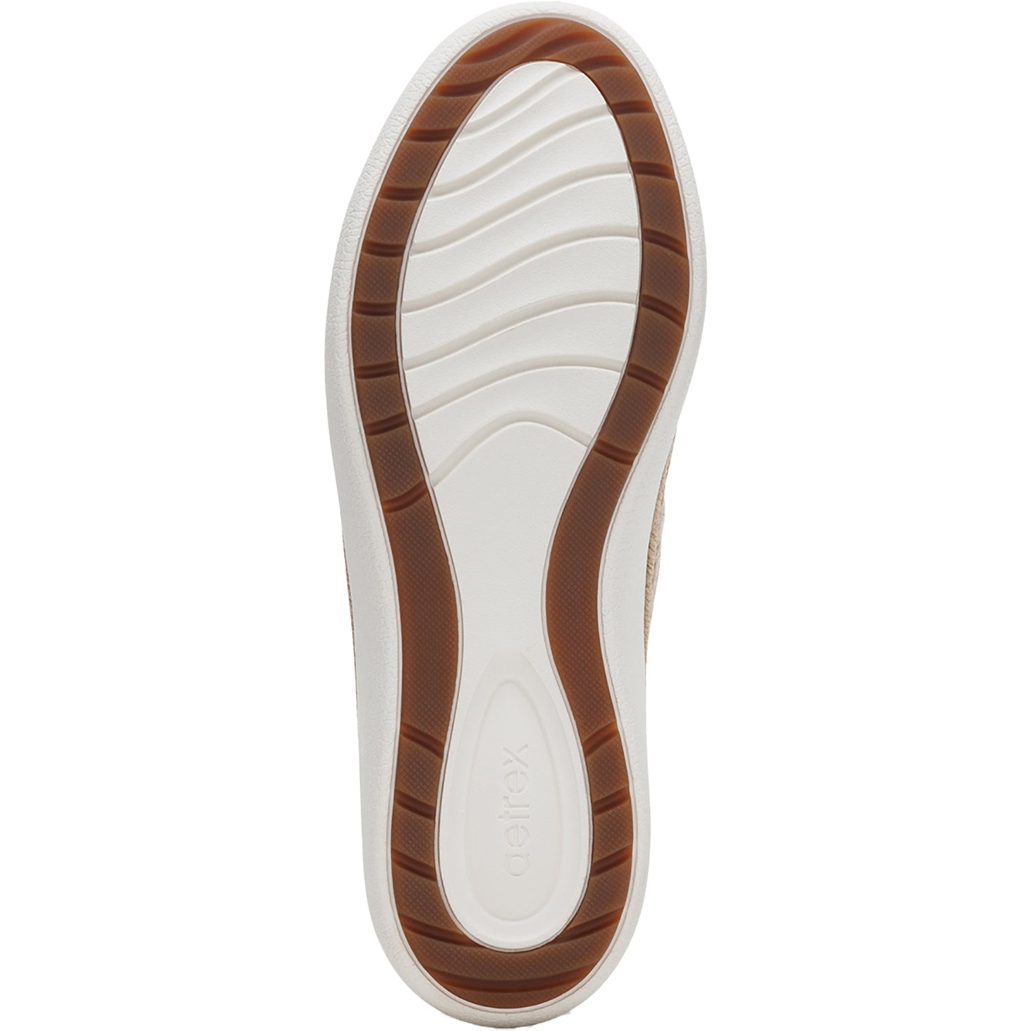 Aetrex Charlotte Women's Lace Up Shoes Tan