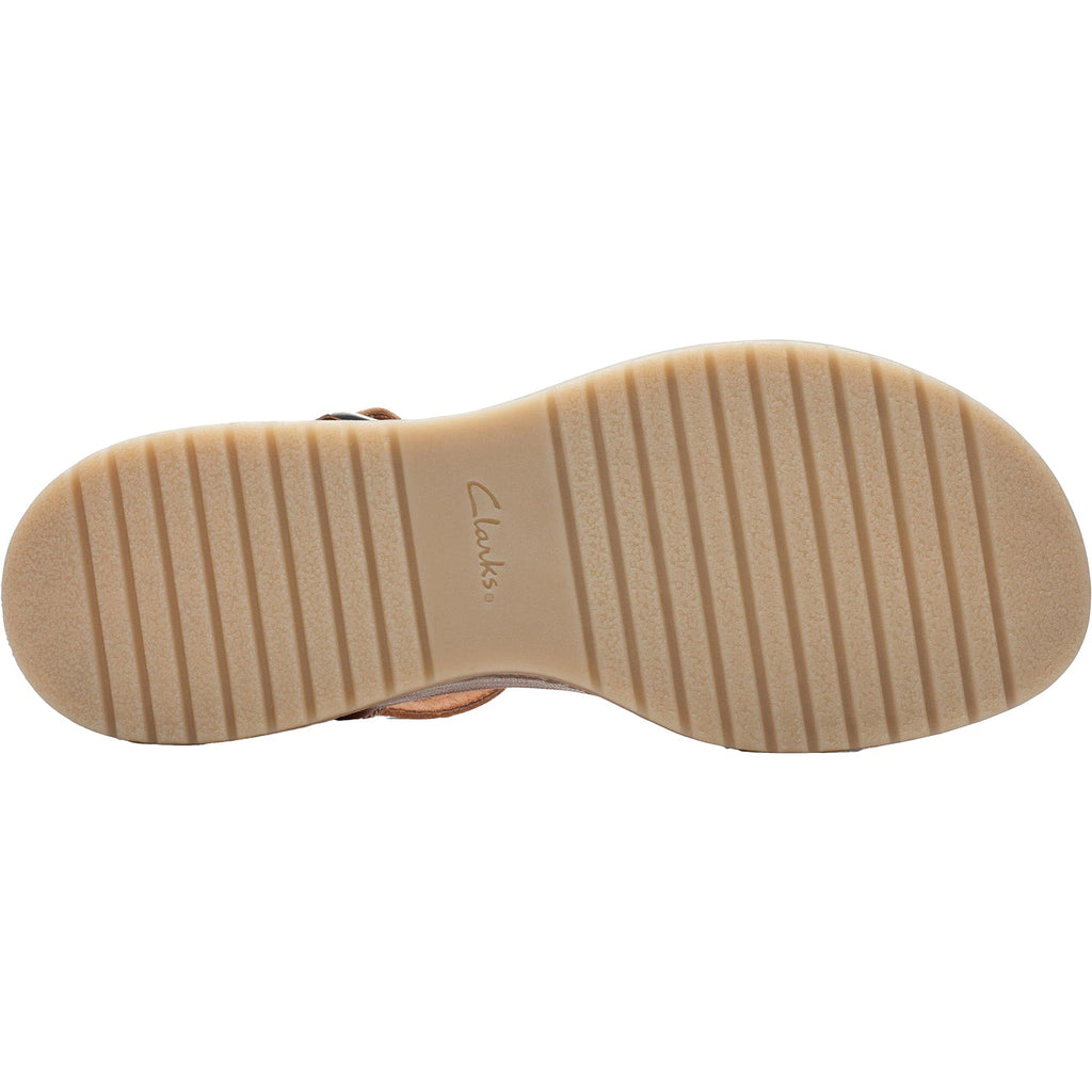 Clarks Kassanda Lily Women's Sandals Tan Leather