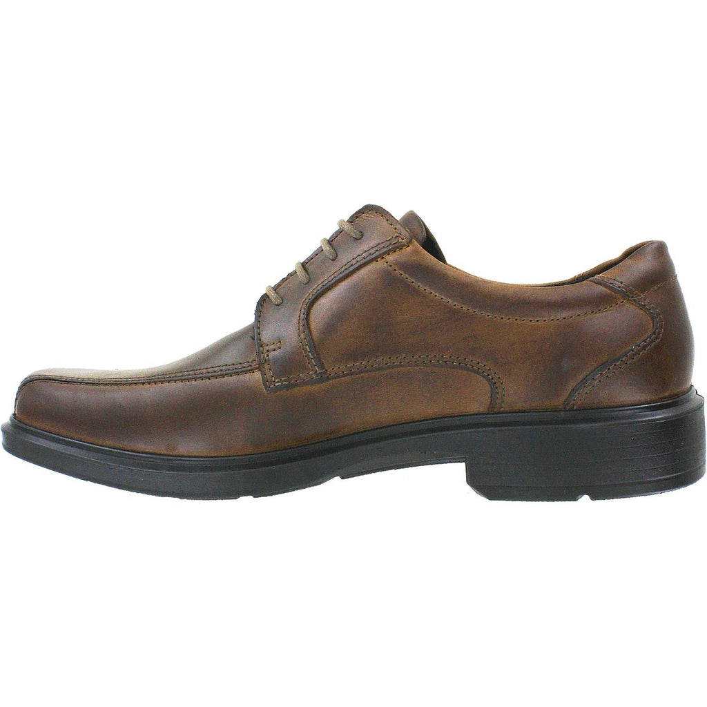 Ecco Helsinki Bicycle Toe Men's Lace Up Shoes Dress Shoes Cocoa Brown Leather
