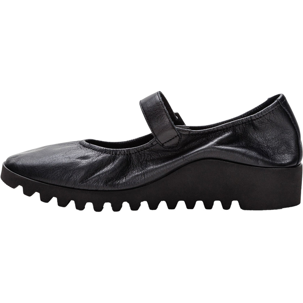 Aetrex Joanne Women's Mary Janes Black Leather