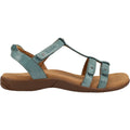 Taos Trophy 2 Women's Backstrap Sandals Teal Leather