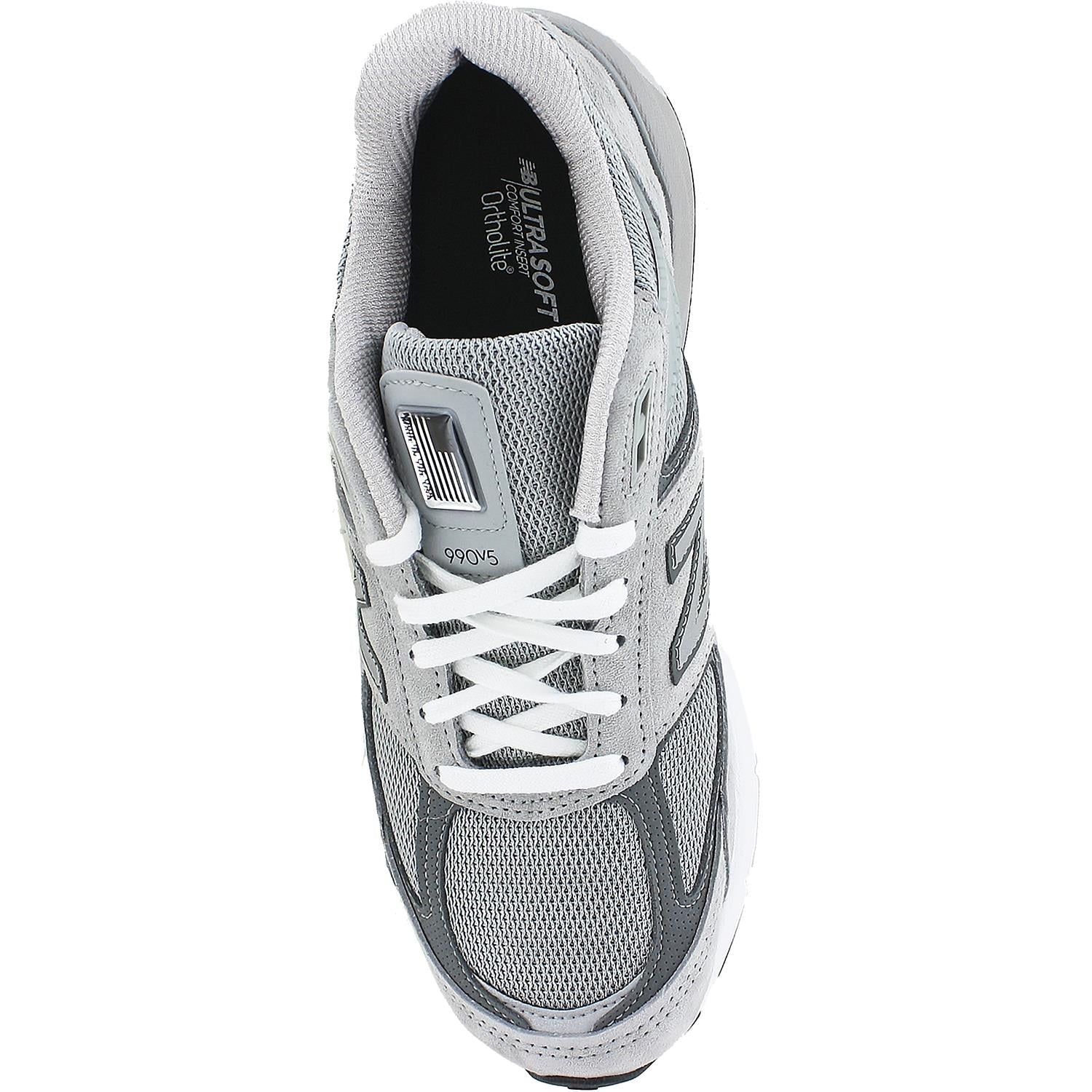 New Balance M990GL5 Running Men's Everyday Athletic Shoes Grey/Castlerock Suede/Mesh