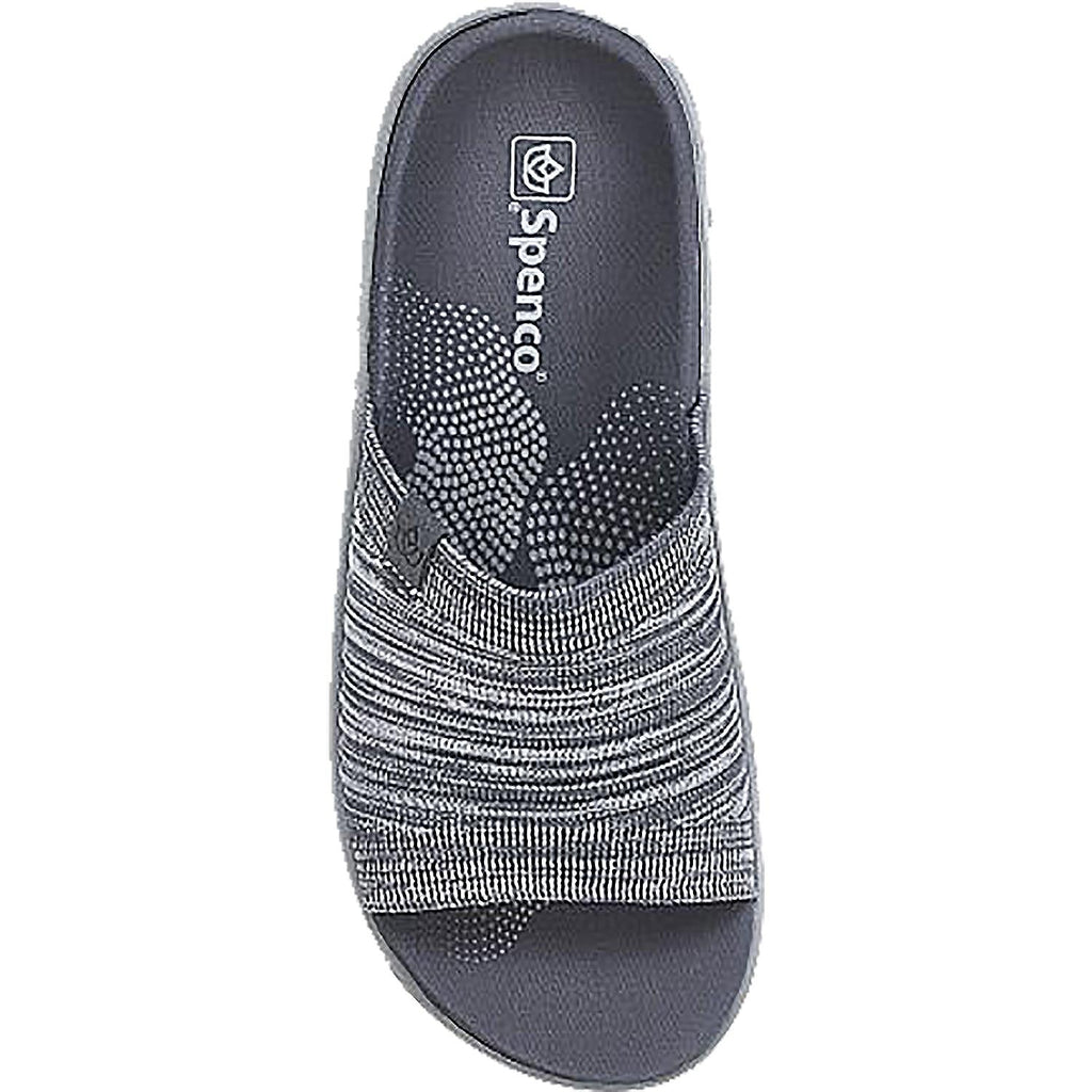 Spenco Astoria Memory Foam Slide Women's Sandals Wild Dove Knit Fabric