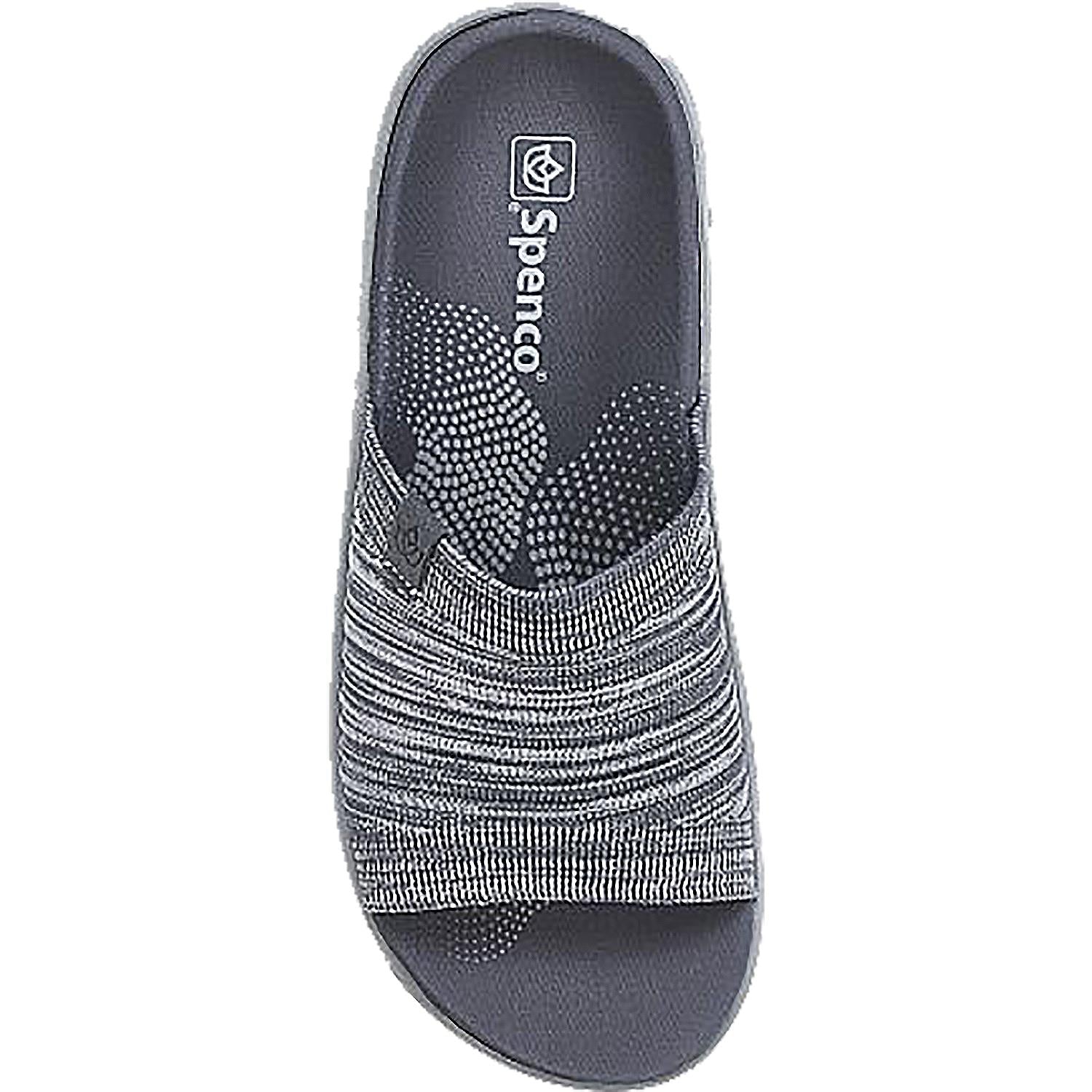 Spenco Astoria Memory Foam Slide Women's Sandals Wild Dove Knit Fabric