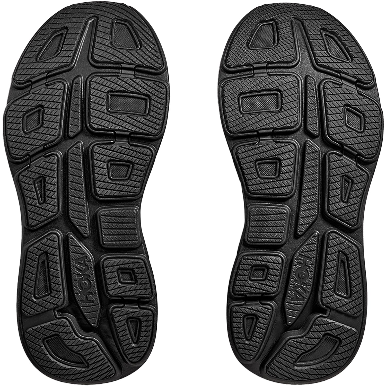 Hoka Bondi 9 (Neutral Support) Men's Athletic Shoes Black/Black Mesh