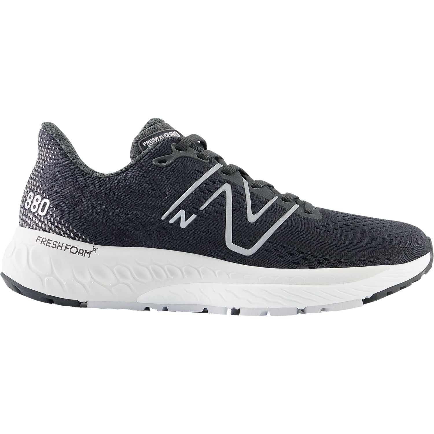New Balance W880K13 Fresh Foam X (Neutral Support) Women's Running Shoes Blacktop/Black/Silver Metallic Mesh
