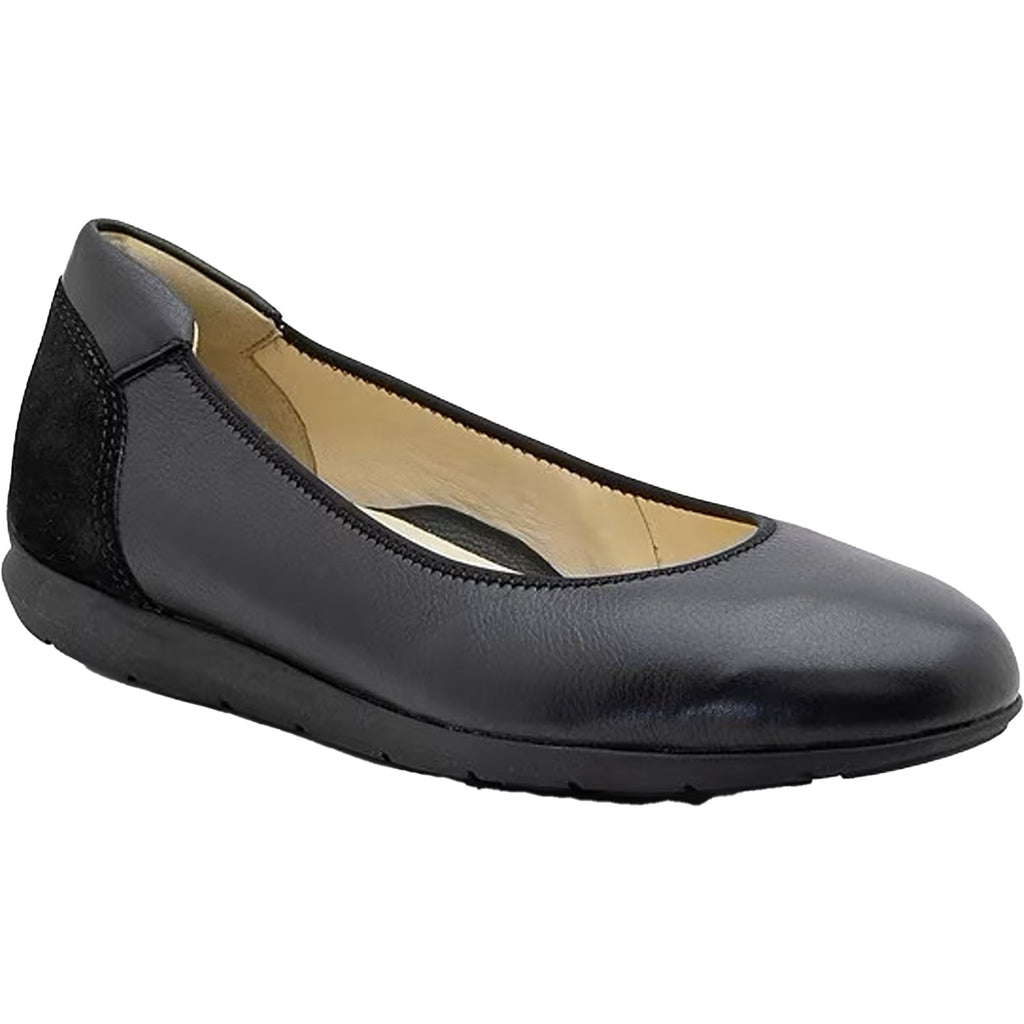 Ara Sarah Women's Flats Black Calf Leather