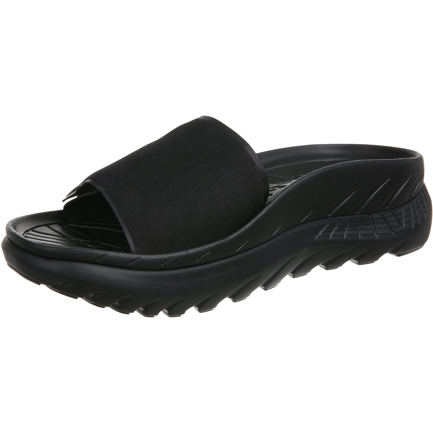 Vionic Rejuvenate Unisex Recovery Sandals Black Synthetic