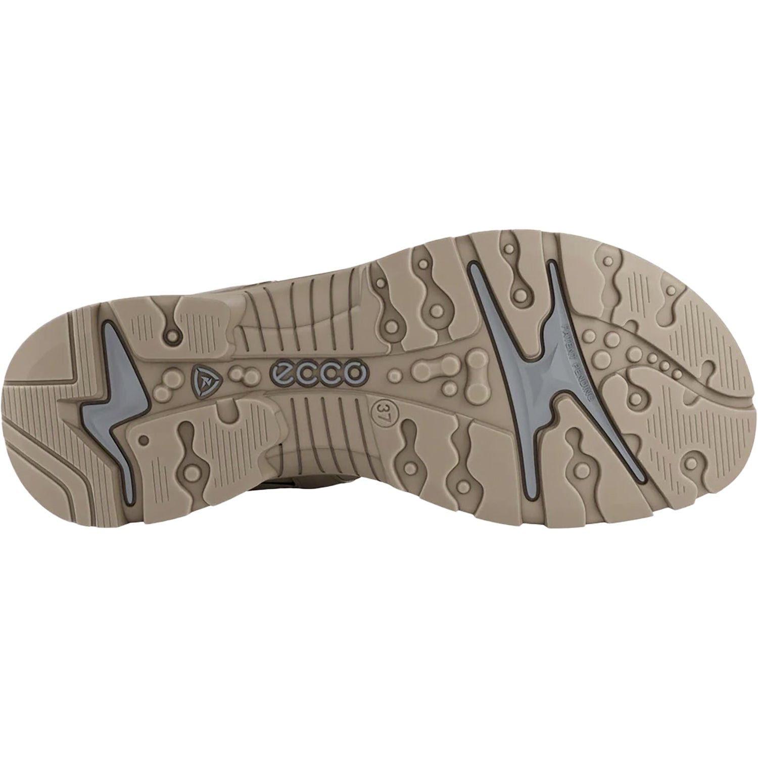 Ecco Yucatan 20 3s Women's Sandals Nude Crinkle Patent