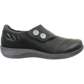 Aetrex Karina Women's Slip On Shoes Black Leather
