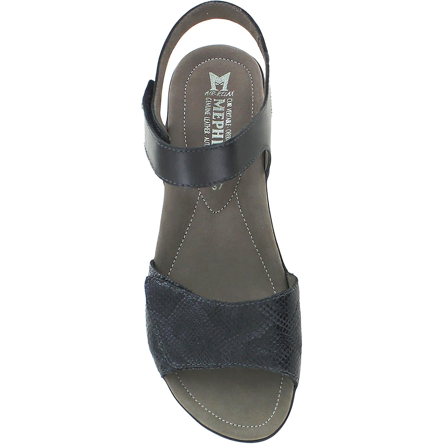 Mephisto Pattie Women's Backstrap Sandals Black Leather