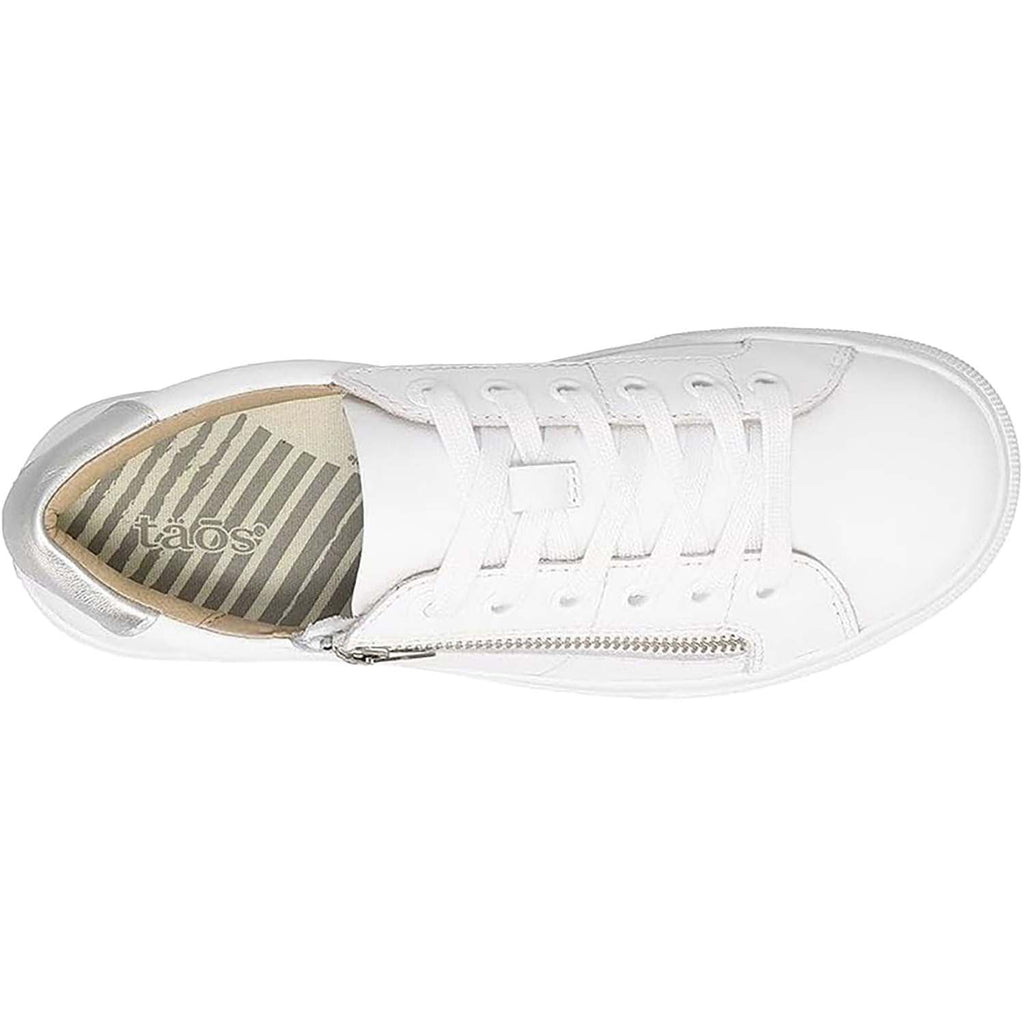 Taos Z Soul Lux Women's Sneakers White/Silver Leather