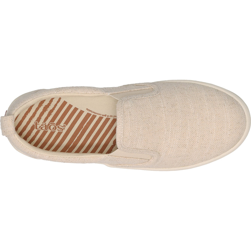 Taos Dandy Women's Slip On Sneakers Natural Hemp
