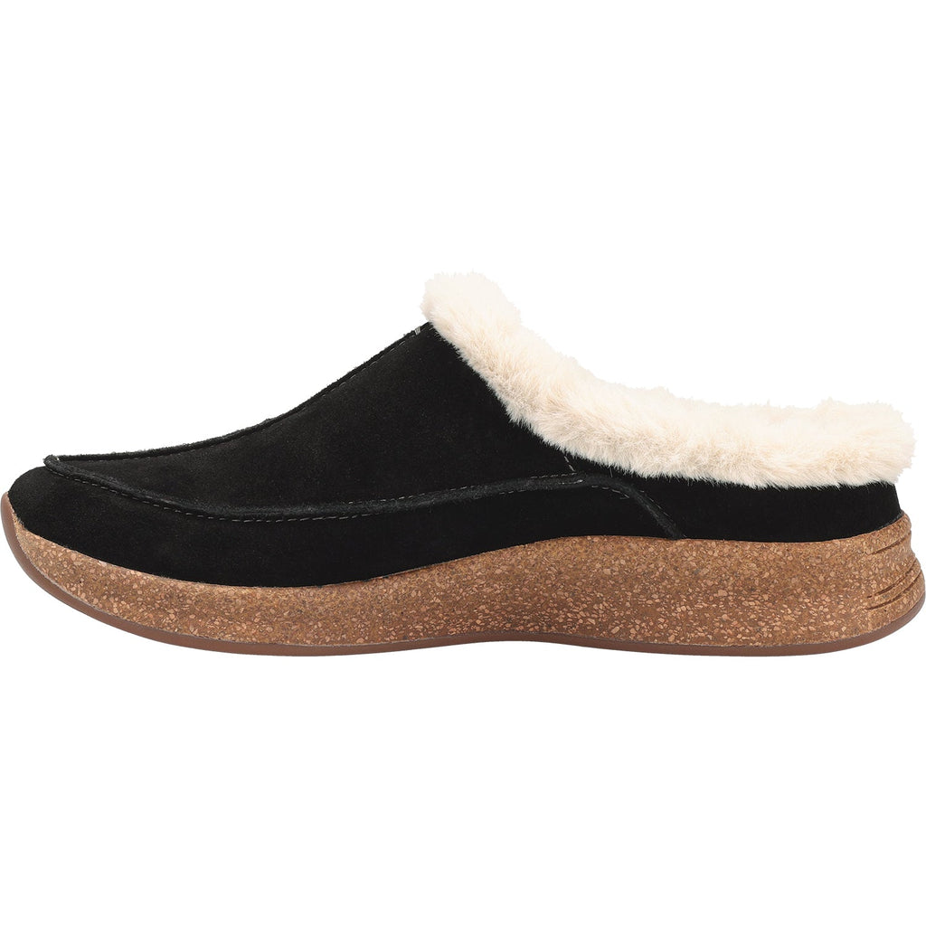 Taos Future Women's Clogs Black Suede