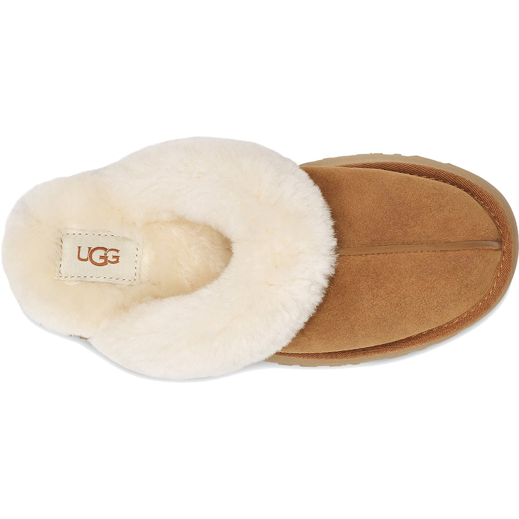 UGG Disquette Women's Slippers Chestnut Sheepskin