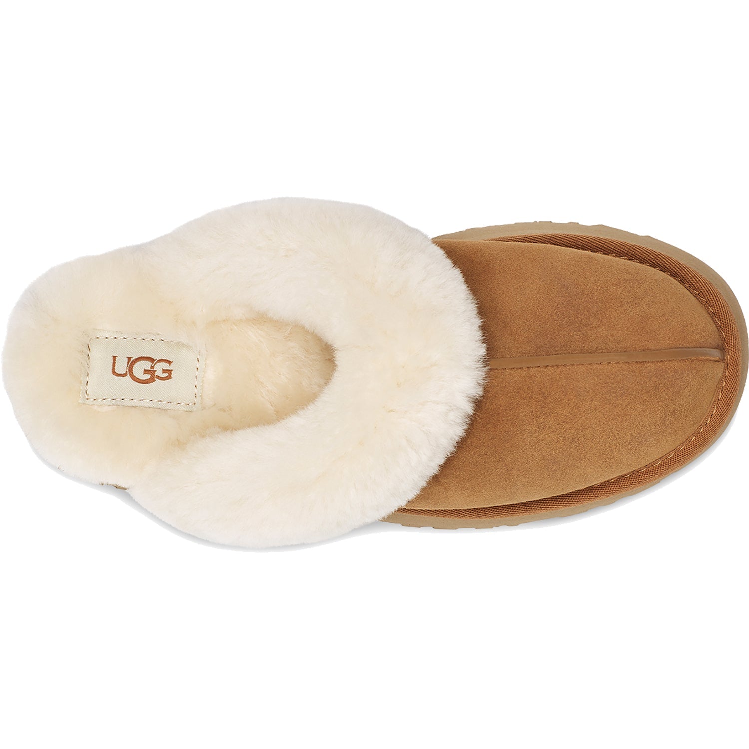 UGG Disquette Women's Slippers Chestnut Sheepskin