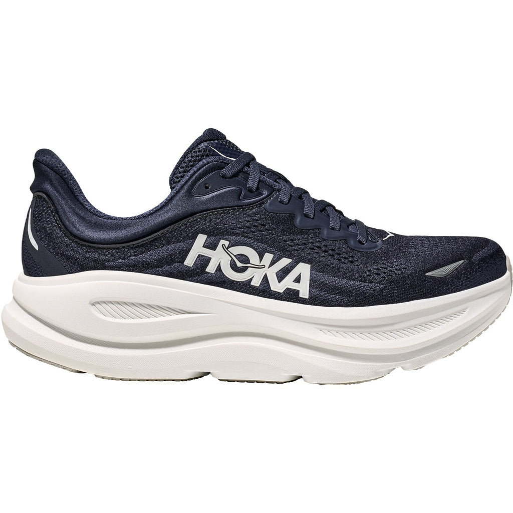 Hoka Bondi 9 Men Varsity Mesh (Neutral Support) Men's Athletic Shoes Varsity Navy / White