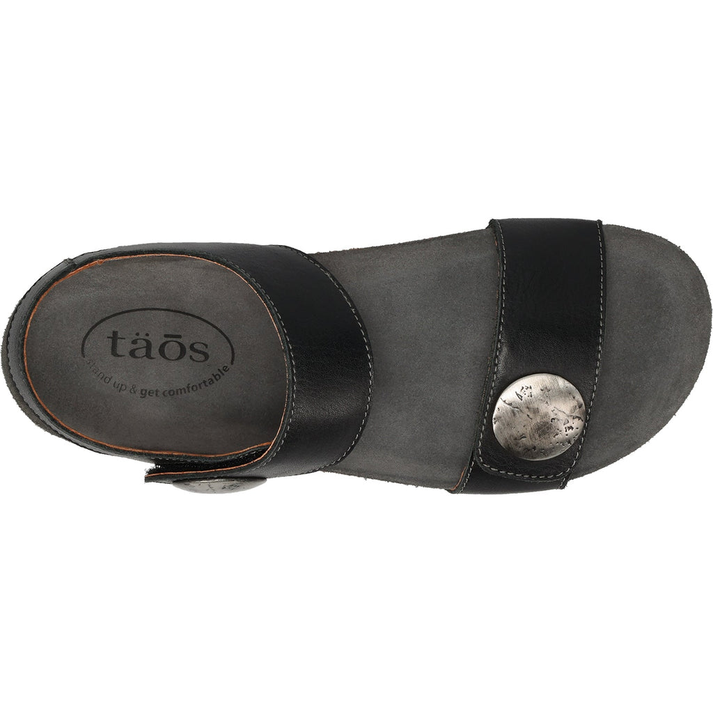 Taos Luckie Women's Sandals Black Leather