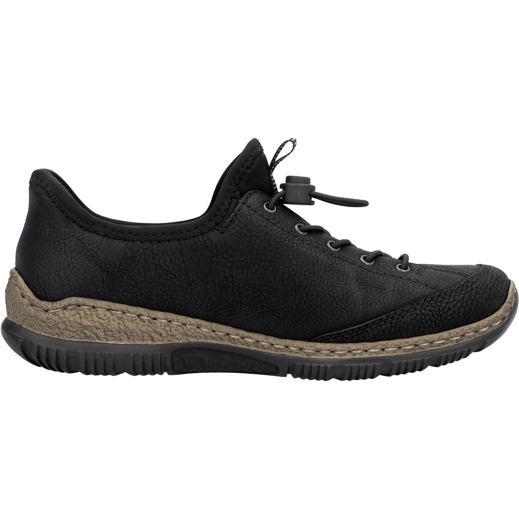 Rieker N3267-01 Women's Shoes Black/Black/Black Synthetic